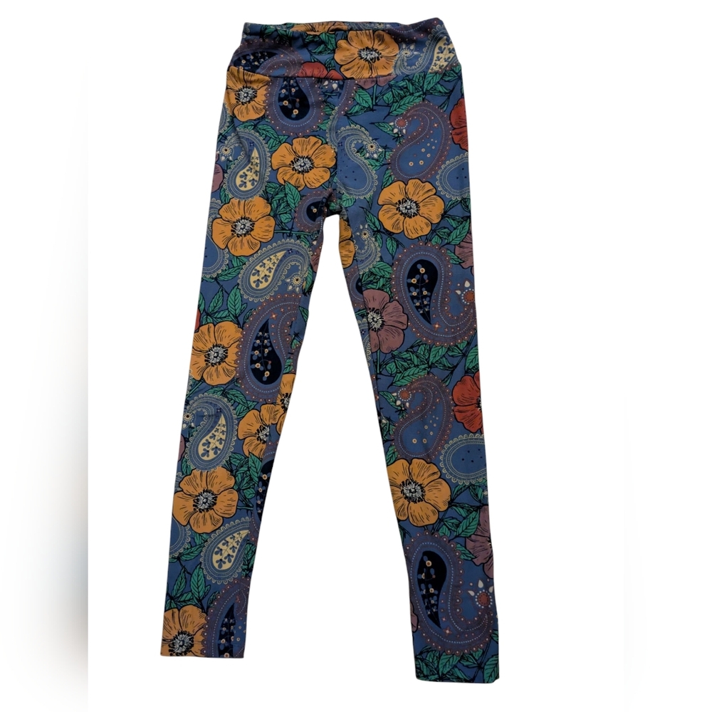 Floral Paisley LuLaRoe Leggings